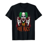 Free a Hugs Halloween Costume Evil Killer Scary-Clown Horror T-Shirt