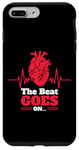 iPhone 7 Plus/8 Plus The Beat Goes On Wear Red Heart Disease Awareness Valentines Case