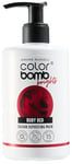 Jerome Russell Color Bomb Brights – Ruby Red Colour Depositing Conditioning Mask, 300ml