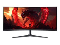 Acer Nitro XZ340CU Hbiiphx - XZ0 Series - écran LED - jeux - incurvé - 34" - 3440 x 1440 UWQHD @ 100 Hz - VA - 250 cd/m² - 3000:1 - HDR10 - 1 ms - 2xHDMI, DisplayPort - haut-parleurs - noir