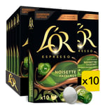 L'OR Espresso Café - 100 Capsules - Noisette - Riche - Expressif - Compatible Nespresso ®* (10 paquets de 10 capsules aluminium)