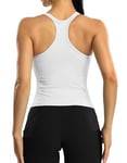 ATTRACO Sport Vest for Women Fit Yoga Vest Gym Tops with Built in Bras