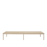 Muuto - Linear system table 110cm oak veneer/oak - Thomas Bentzen