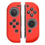 Silikonikahva Joy-Con-ohjaimelle, Nintendo Switch, punainen