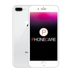 Begagnad iPhone 8 Plus 64GB Silver - Nyskick Silver