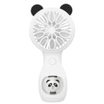 Handhållen Bärbar Mini Fläkt Creative Animal Fan USB Laddning Desktop Liten Fläkt