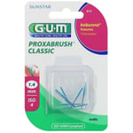 GUM® Proxabrush® Classic Recharge Brossette interdentaire cylindrique 1,4 mm rose Brosse(S) À Dents 8 pc(s)