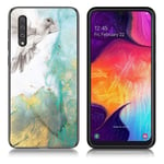 Samsung Fantasy Marble Galaxy A50 kuoret - Lentävä kyyhkynen Monivärinen