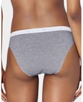 SLOGGI SLIP MINI 100 TAILLE 38 COLORI GRIS CHINE 95% COTON