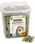 petifool Winterfit 430 g – Complément Alimentaire pour rongeurs – Nourriture Naturelle pour rongeurs pour Lapins, cochons d'Inde, Hamsters, Chinchilla et Plus Encore – sans additifs artificiels – 100