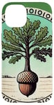 iPhone 14 Oak from Acorn Illustration Tree Lovers mighty Oak tree Case