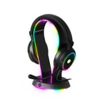 Stand pour Casque Just For Games Stealth Light Up Noir