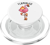 Flamin-go Funny Flamingo Pun PopSockets PopGrip for MagSafe