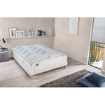 Ensemble Matelas Mémoire de forme HD + Sommier  140 x 190 cm DIMAIME  