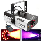 BeamZ S1500LED Rökmaskin 9x3W RGB DMX, Rökmaskin med inbyggda LED-lampor BeamZ S1500LED