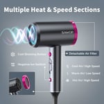 Sawop Hair Dryer with Diffuser, Lightweight Blow Dryer for Curly Hair for 1800