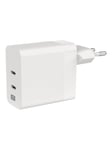 XtremeMac 65W Dual USB-C Charger | Eco-Friendly PD for MacBook & iPhone