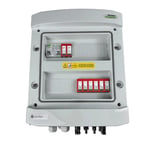 EMITER EM-1355_DCAC DCAC-skapning, IP65, SPD DC Dehn 1000V type 2, 2 x PV-kjede, 2 x MPPT, SPD AC Dehn type 2, 10A 1-F, RCD 100mA