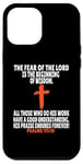 iPhone 12 Pro Max Psalms 111:10 Bible Verses Scripture Case