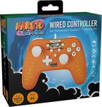 Manette filaire Naruto Orange Compatible Nintendo Switch OLED et PC Windows