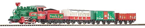 Piko PI57081 Locomotive à Vapeur avec Tender 57081 Kit de démarrage de Noël Locomotive + 3 Wg. Lit