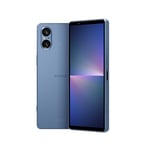 Sony Xperia 5 V – Blue - 6.1” 21:9 HDR OLED 120Hz - Triple Focal Length (with Next Gen Sensor & ZEISS) - 3.5mm audio jack - Android 13 - SIM free - 8GB RAM - 128GB Storage - IP65/68 rating - Dual SIM