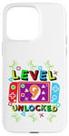 Coque pour iPhone 15 Pro Max Jeu vidéo Birthday Gamer 1Years Level Up Birthday Boy