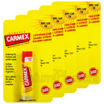 5 x Carmex Classic Click Stick Lip balm SPF15 Moisturising 4.9ml/0.16oz Made USA