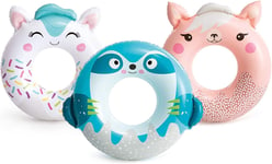 Intex Childrens Inflatable ANIMAL Swim Ring 8+ Swimming Summer Holiday UK