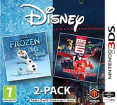 Disney 2 jeux La Reine des Neiges + Les Nouveaux Héros Jeu Vidéo Nintendo 3DS