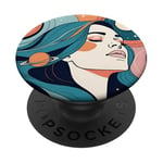 Female Godess Earth Divine Spiritual Energy for Women PopSockets Adhesive PopGrip