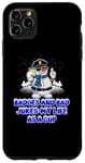 iPhone 11 Pro Max Badges and Bad Jokes My Life as a Cop Funny Sarcastic Humor Case