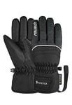 Reusch Gore-tex Teddy Gore-tex Gants de Ski Chauds et imperméables pour Enfant Gants de Sport Gants de Neige pour la Luge Gants d'hiver 4 Noir/Noir mélangé