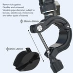 Camera Motorcycle Mount Clamp 360° Rotation Anti Shake With 1/4inch Adapter REZ