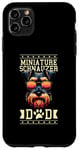 iPhone 11 Pro Max Retro Sunglasses Miniature Schnauzer Schnauzers Case