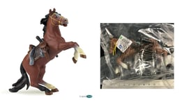 Figurine neuve plastique PAPO * LES 3 MOUSQUETAIRES * Cheval des Mousquetaires