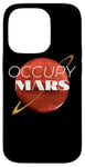 Coque pour iPhone 14 Pro Occupy Mars L'exploration spatiale Terraform vaisseau