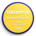 Snazaroo - Peinture Pour Visage et le Corps, Maquillage Pour Visage et Déguisement, Pour Enfants et Adults,Fard 18 ML, Couleur Jaune