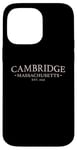 Coque pour iPhone 14 Pro Max Cambridge, Massachusetts - Simple Cambridge, MA