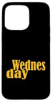 Coque pour iPhone 15 Pro Max University Varsity-Gold Wednesday Varsity-Gold Yellow