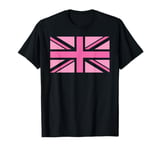 Pink, United Kingdom The Union Jack Flag T-Shirt