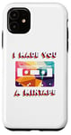 Coque pour iPhone 11 Cassette Tape Retro Music Costume des années 80 et 90