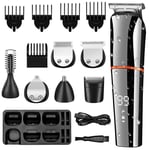 Remington Mens Rechargeable Body Hair Beard Clipper Trimmer Shaver Grooming Kit