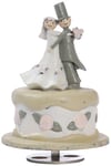 Jullar BIS 3106 Decoration de Pâtisserie Couple de Mariage sur Le Gâteau la Musique