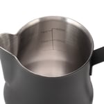 (Matte Black 550ml)Milk Jug Stainless Milk Jug Steamer For Work