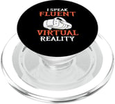 I Speak Fluent Virtual Reality Video Game Developer PopSockets PopGrip for MagSafe