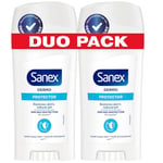 SANEX Stick Deodorant Dermo Protection 24 h - Sans Alcool- Le lot de 2x65ml