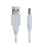 Connecteur de câble compatible avec Sony PSP 1000 2000 3000 Blanc, 1.2m