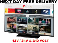 NEW AVTEX 24" FULL HD WIFI TV 12v 24v -240 Volt 12 DC MOTORHOME CARAVAN LORRY TV