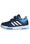 adidas Tensaur Hook and Loop Shoes Running, Dark Blue/White/Blue Burst, 2.5 UK Child